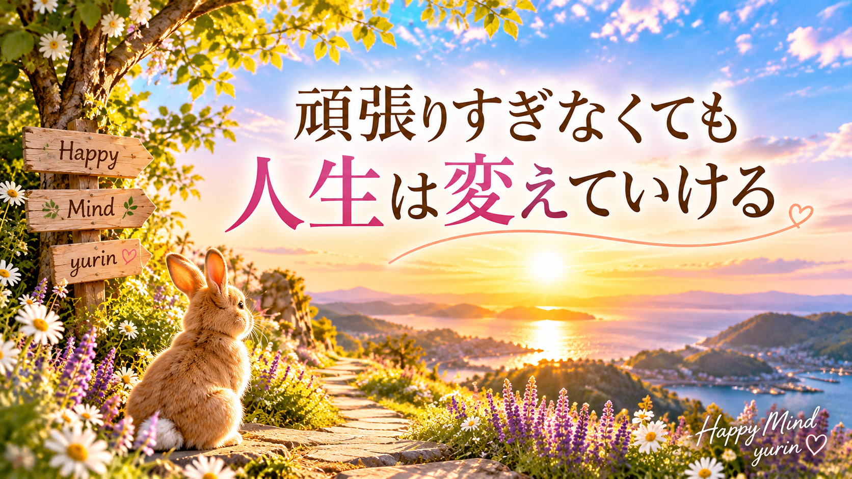 頑張りすぎなくても、人生は変えていける
